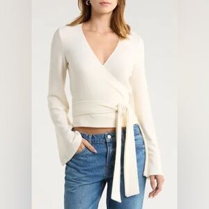 NEW NWT Reformation Kylen Knit Top